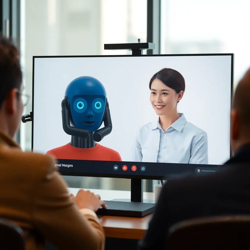AI Avatar Interview Interface